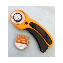 Rollmesser 45mm mit 5 Stk. Ersatzmesser