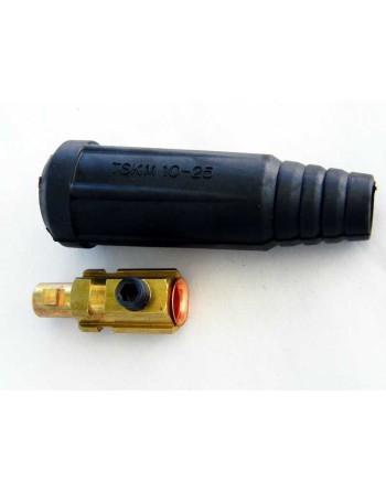 Kabelstecker 9mm – Dorn, Bajonettstecker